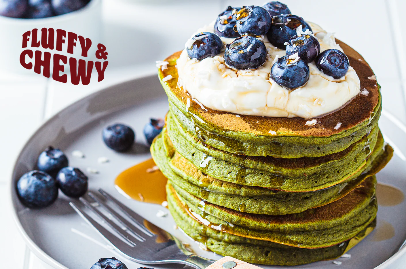 Matcha Mochi Pancake & Waffle Mix - Image 4