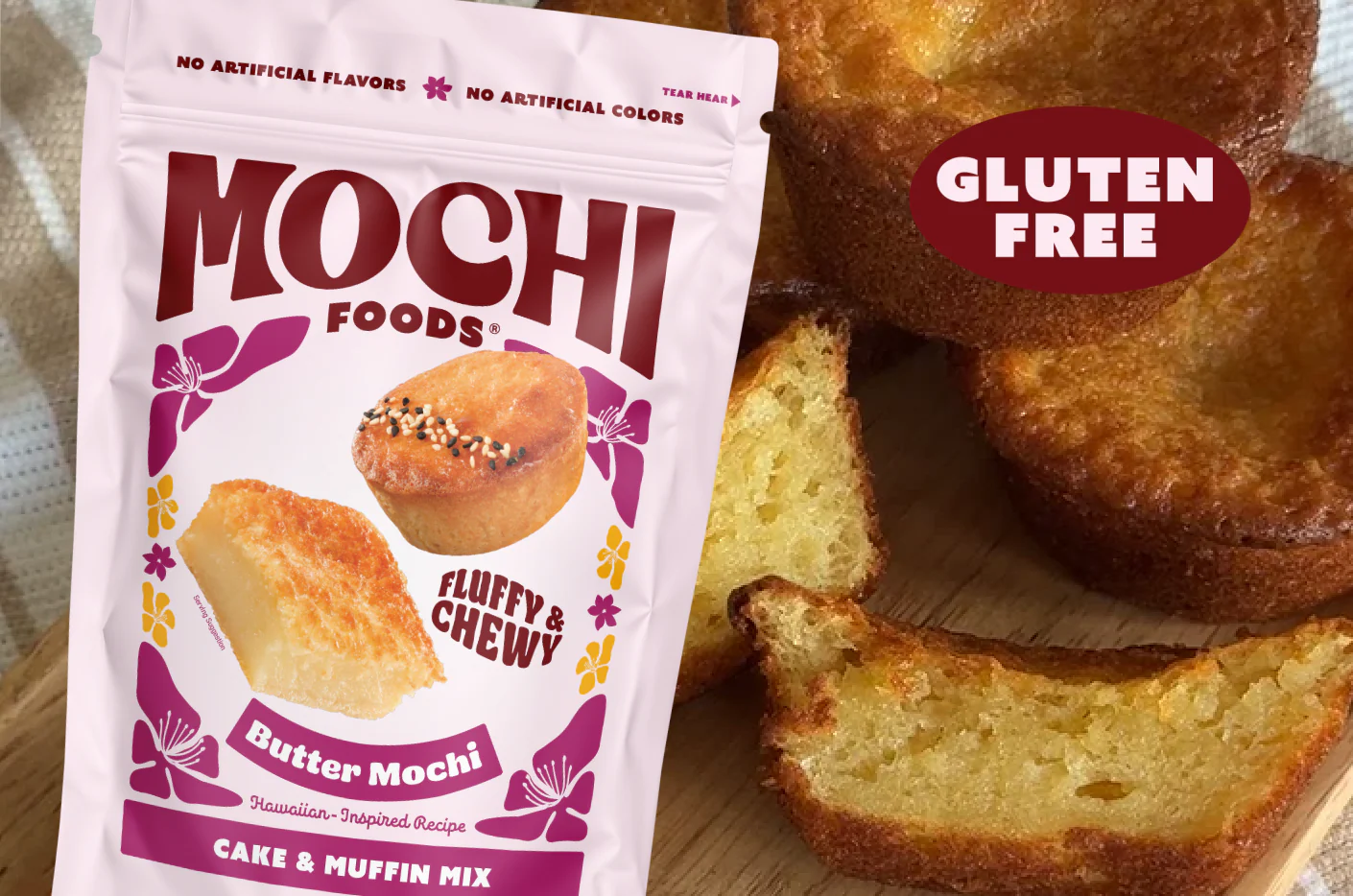 Butter Mochi Cake & Muffin Mix - Image 4