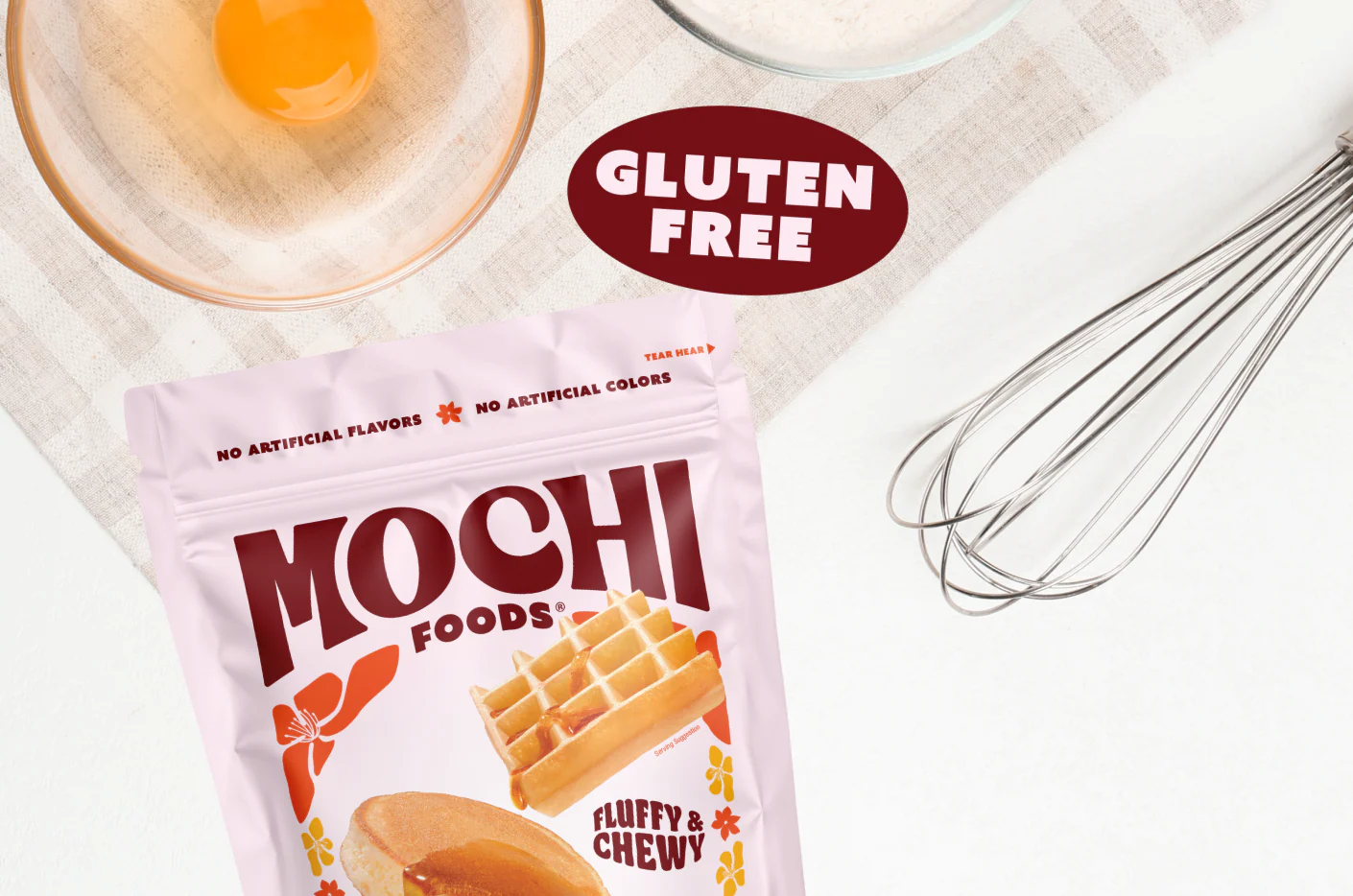 Original Mochi Pancake & Waffle Mix - Image 4