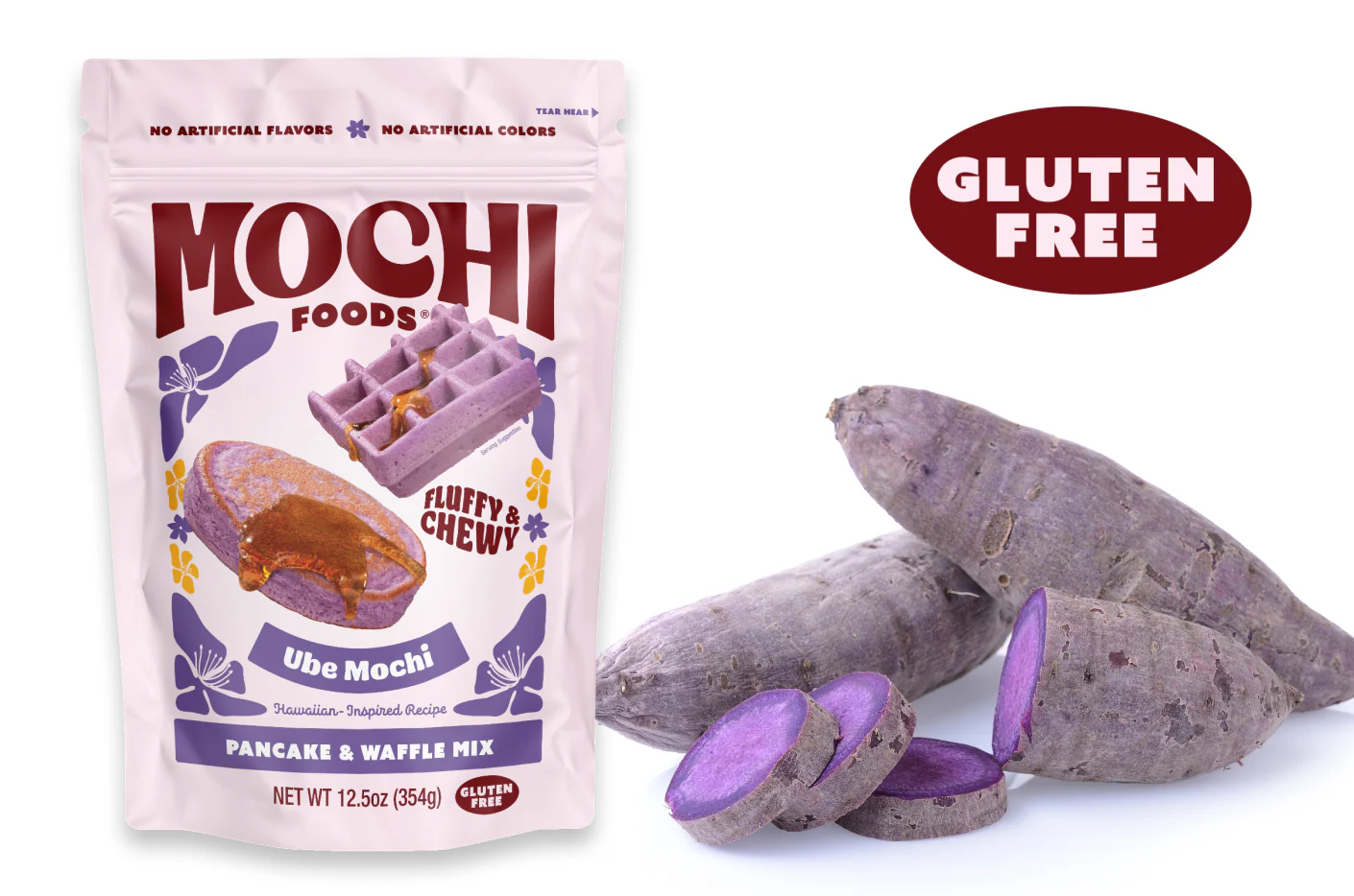 Ube Mochi Pancake & Waffle Mix - Image 4